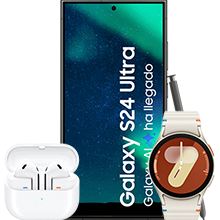 Samsung Galaxy S24 Ultra 5G con Galaxy Watch7 y Galaxy Buds3 1TB Negro