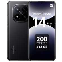 Xiaomi Redmi Note 14 Pro Plus 5G 512GB Negro Medianoche