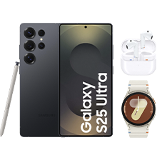 Samsung Galaxy S25 Ultra 5G con Galaxy Watch7 y Galaxy Buds3 1TB Negro